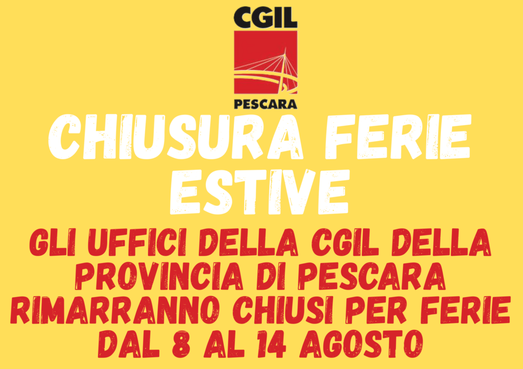 CHIUSO PER FERIE
